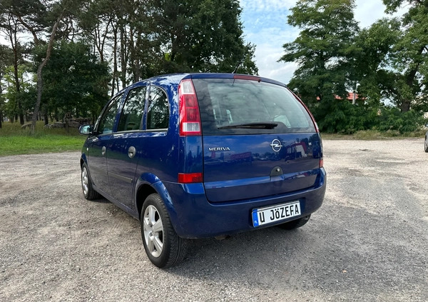 Opel Meriva cena 9700 przebieg: 190000, rok produkcji 2004 z Żarki małe 407